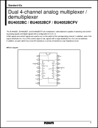 BU4051BCF Datasheet