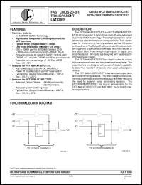 IDT74FCT162841ATEB Datasheet