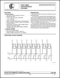 IDT74FCT841ATSOB Datasheet