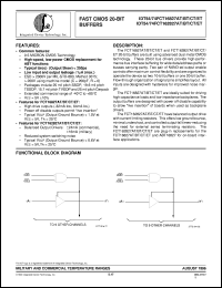 IDT74FCT16827ETPAB Datasheet