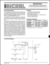 MIC5842BV Datasheet