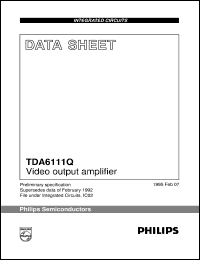 TDA6111Q/N3 Datasheet