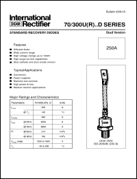 72UFR160PD Datasheet