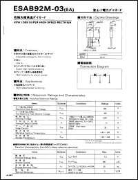 ESAB92M-03 Datasheet