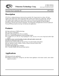 PT2129A-T92 Datasheet