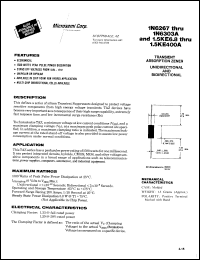 1.5KE9.1CARL4 Datasheet