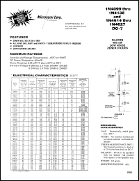 1N4103 Datasheet