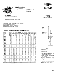 1N4743 Datasheet