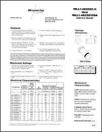 MLL991B Datasheet