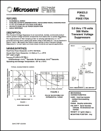 P5KE7.0 Datasheet