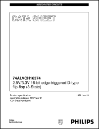 74ALVCH16374DGG Datasheet