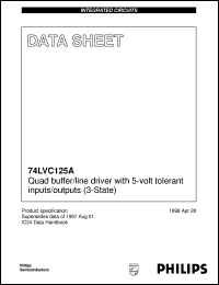 74LVC1284DB Datasheet