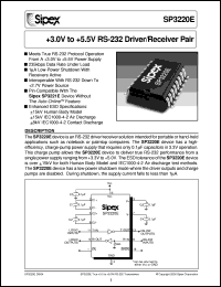 SP3222ECP Datasheet