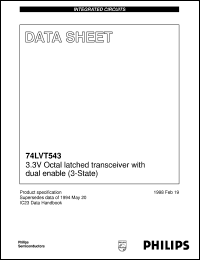 74LVT543PW Datasheet