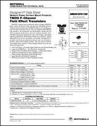 MMDF2P01HDR2 Datasheet