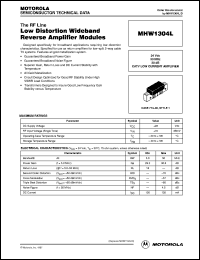 MHW9182 Datasheet