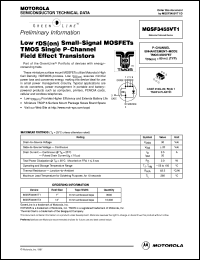 MGSF3454XT3 Datasheet