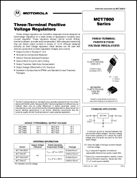 MCT7806CD2T Datasheet