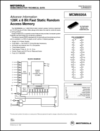 MCM6926AWJ10R Datasheet