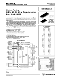 MCM6323AYJ10 Datasheet