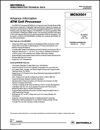 MC92501GC Datasheet