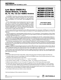 MC88915TFN133 Datasheet