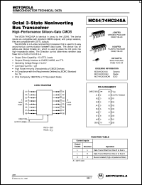 MC54HC259AJ Datasheet