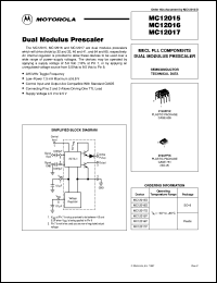 MC12028AD Datasheet