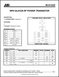 MLN1030F Datasheet