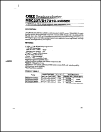 MSC23D1721C-60BS20 Datasheet