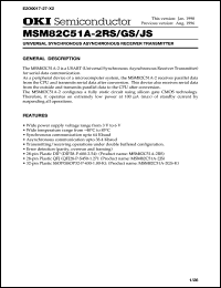 MSM82C51A-2GS-K Datasheet