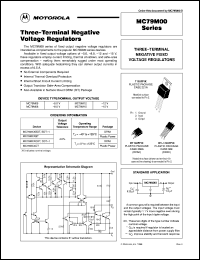 MC79M12CDT Datasheet