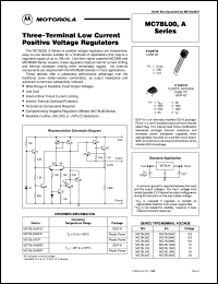 MC78L08ACPRM Datasheet