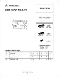 MC74F195D Datasheet