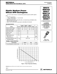 BD677A Datasheet