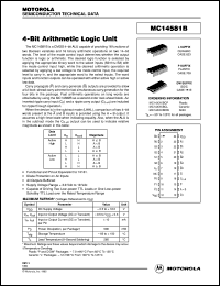 MC14581BCP Datasheet