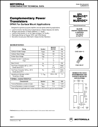 MJD42C Datasheet