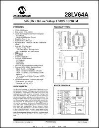 28LV64PM-5 Datasheet