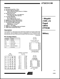 AT28C010-12JC Datasheet