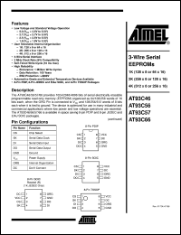 AT93C56-10SI Datasheet