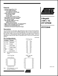 AT27C2048-70VC Datasheet