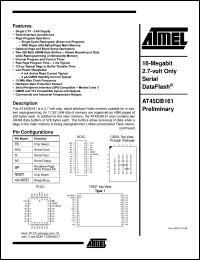 AT45DB161-JI Datasheet