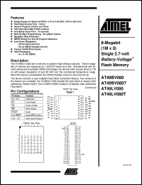 AT49LV080-15TC Datasheet