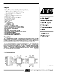 AT90S4414-8JI Datasheet