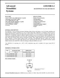 AMS3100-1.2BM Datasheet