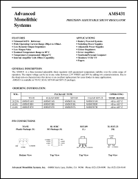 AMS431LAL Datasheet