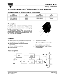 TSOP1540 Datasheet