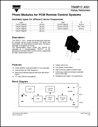 TSOP1738XG1 Datasheet