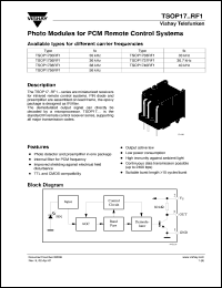 TSOP1740SB1 Datasheet