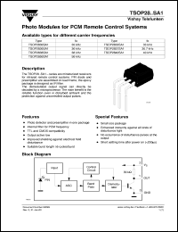 TSOP2837UH1 Datasheet